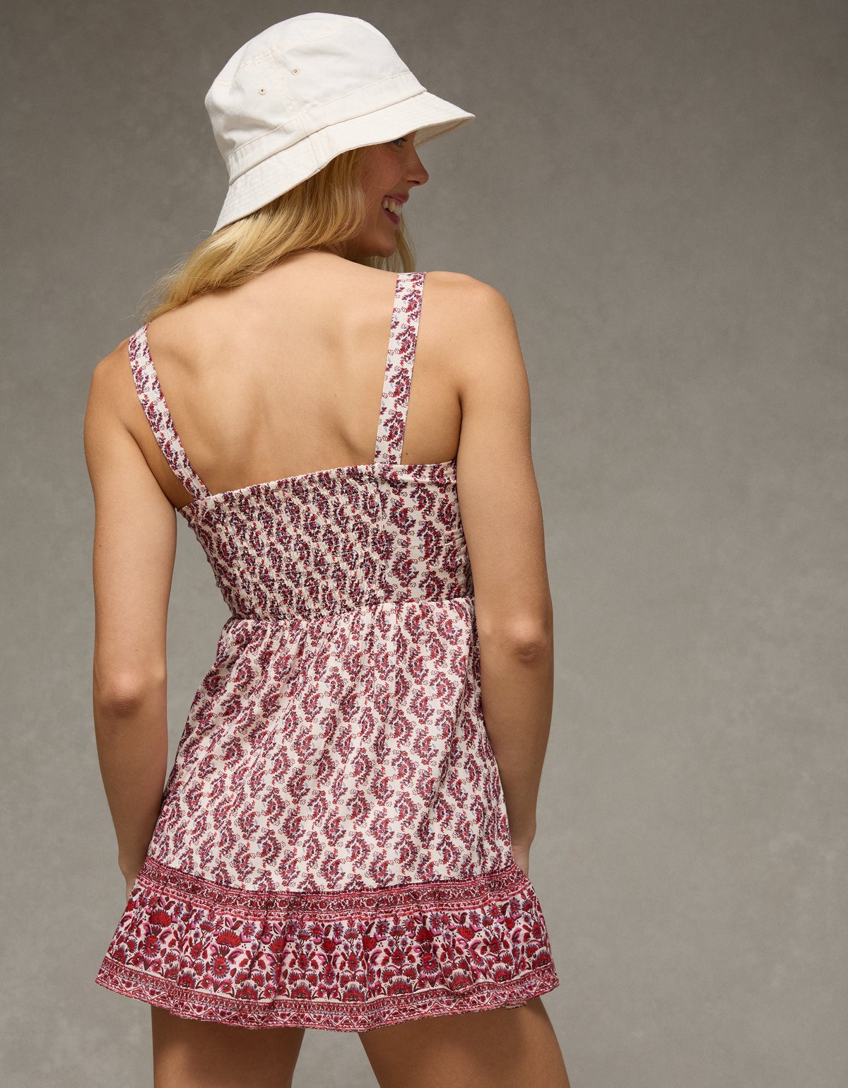 AE Corset V-Waist Mini Dress - image 2