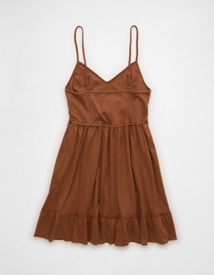 AE Sunchaser V-Neck Knit Mini Dress