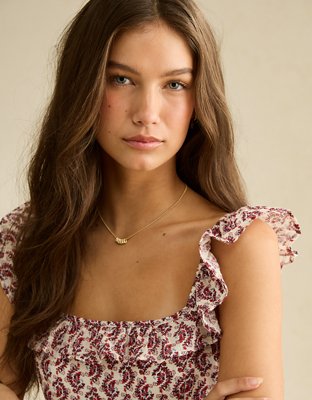 AE Ruffle Mini Dress
