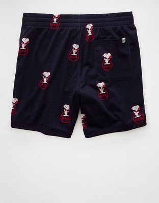 AE Sofa Surfin' 6" Snoopy Graphic Mesh Lounge Short
