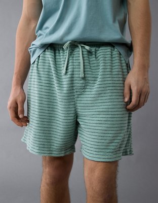 AE Sofa Surfin' Terry Striped Lounge Short