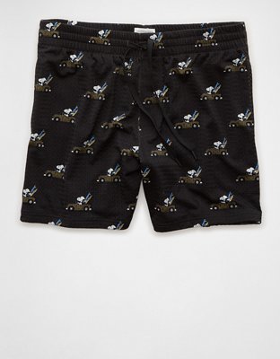 AE Sofa Surfin 6 Snoopy Graphic Mesh Lounge Short
