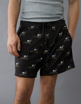 AE Sofa Surfin' 6" Snoopy Graphic Mesh Lounge Short