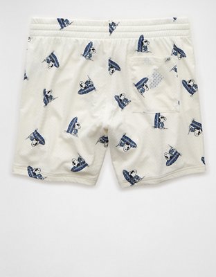 AE Sofa Surfin' 6" Snoopy Graphic Mesh Lounge Short