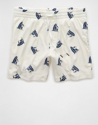 AE Sofa Surfin 6 Snoopy Graphic Mesh Lounge Short