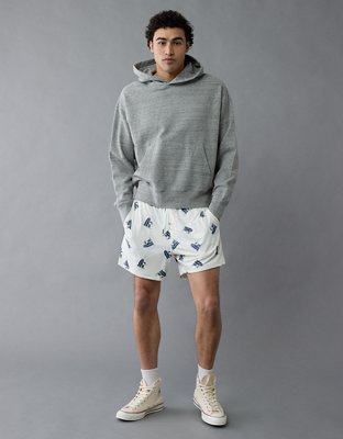 AE Sofa Surfin' 6" Snoopy Graphic Mesh Lounge Short