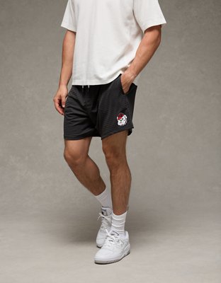AE Georgia Bulldogs 6" Mesh Lounge Short