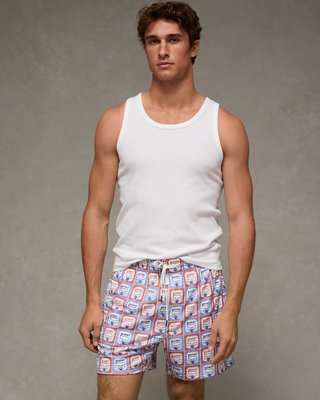 AE 6" Mesh Lounge Short