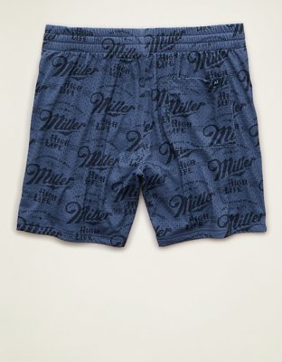 AE 6" Miller Lite Mesh Lounge Short