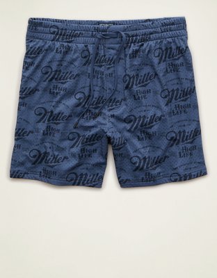 AE 6" Miller Lite Mesh Lounge Short