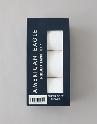 AE Ribbed Tank 3-Pack