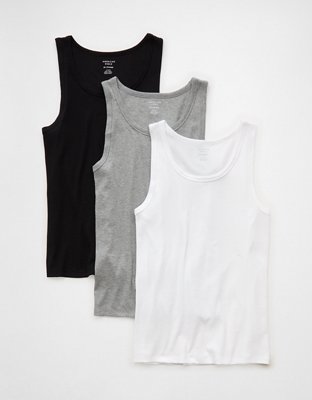 AE Ribbed Tank 3-Pack