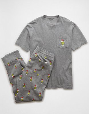 AE Grinch PJ Set