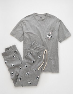 American Eagle AE Snoopy Valentine's Day PJ Set — фото 3