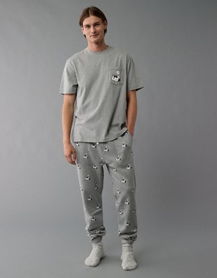 Mens Snoopy Snoopy Pj Pants Peanuts Snoopy Christmas PJs Pajamas