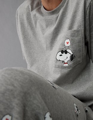 American Eagle AE Snoopy Valentine's Day PJ Set — фото 4