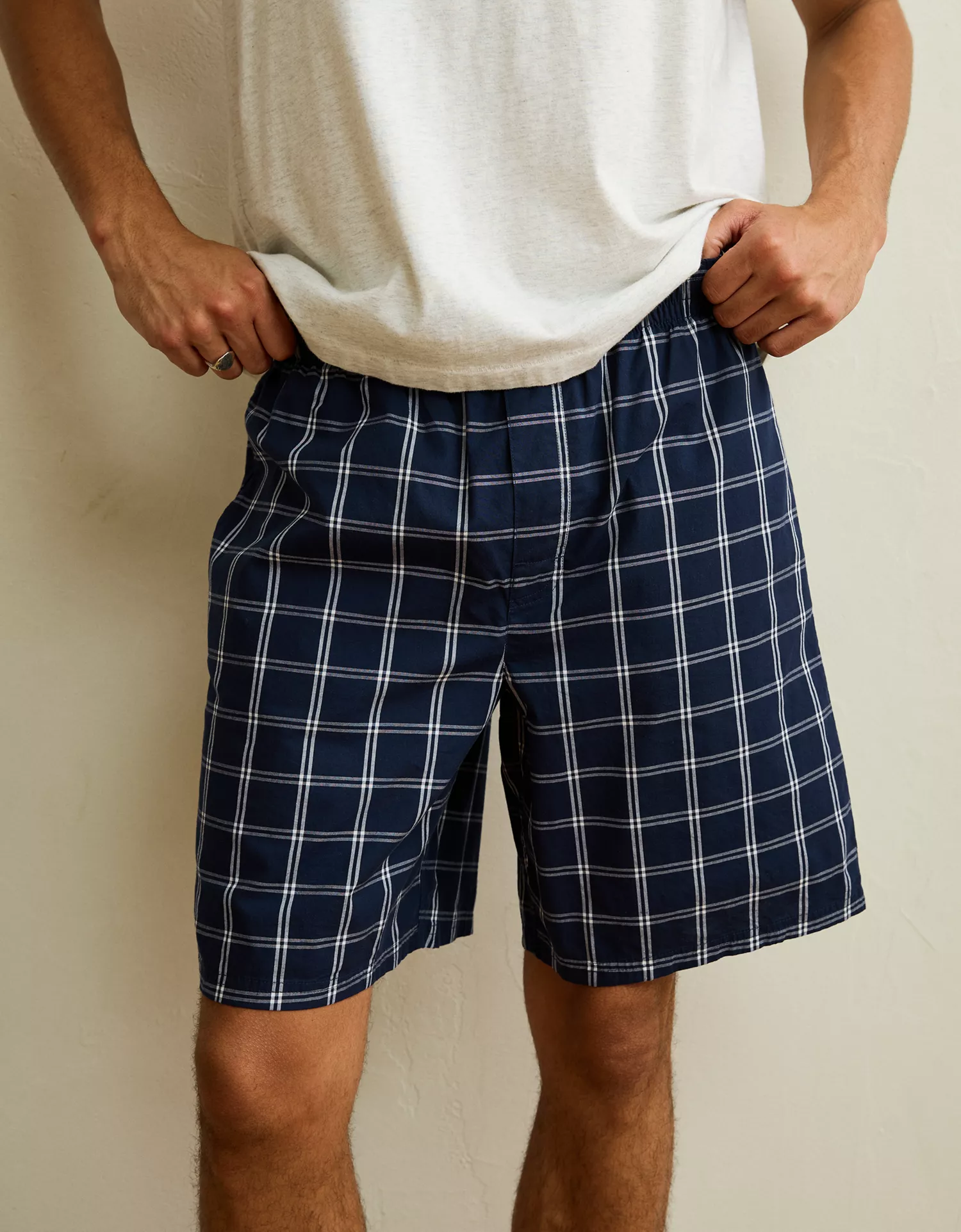 AEO Men's 9" Poplin Boxer Short - thumbnail 6
