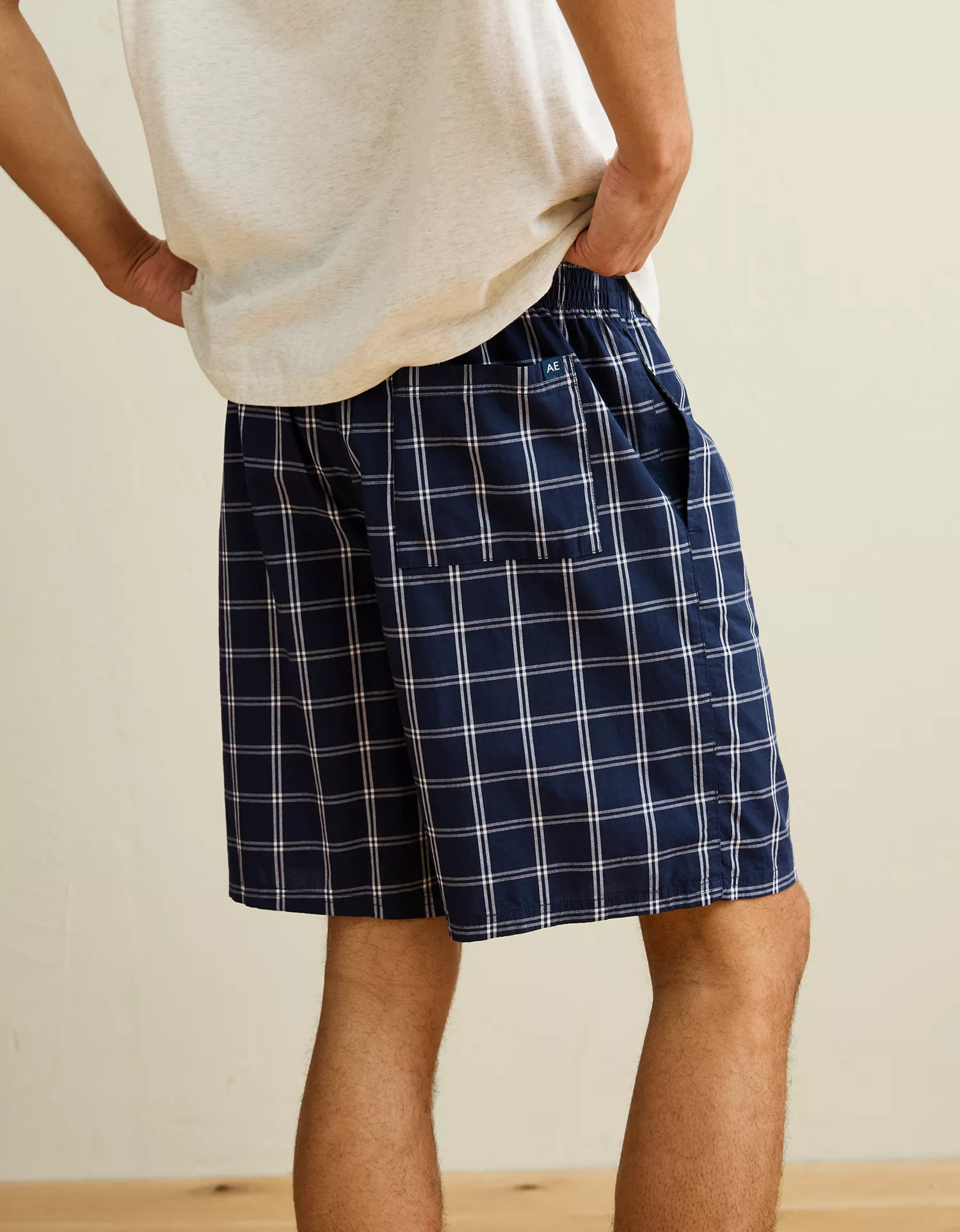 AEO Men's 9" Poplin Boxer Short - thumbnail 2