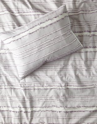 Dormify Eyelash Stripe Twin/Twin XL 2-Piece Comforter and Sham Set - Free Returns