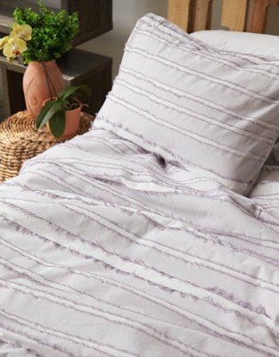 American Eagle Dormify Eyelash Stripe Full/Queen 3-Piece Comforter and Sham Set — фото 3
