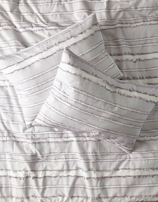 American Eagle Dormify Eyelash Stripe Full/Queen 3-Piece Comforter and Sham Set — фото 2