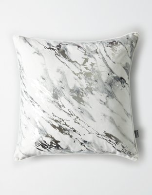 American Eagle Happy Space Metallic Marble Pillow — фото 2