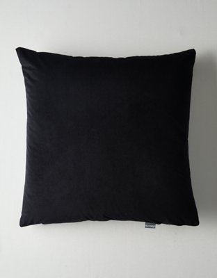 American Eagle Happy Space Velvet Metallic Skull Pillow — фото 3