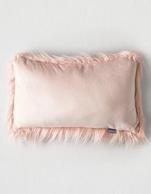American Eagle Dormify Faux Mongolian Pillow — фото 3