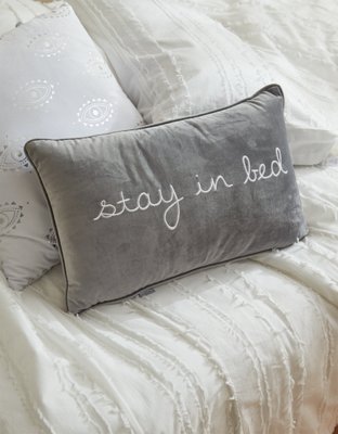 Dormify Stay In Bed Velvet Pillow