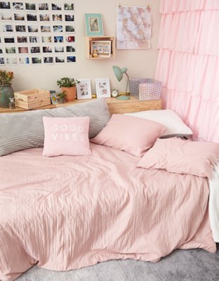 Dormify Dusty Rose Scarlett Full Queen Comforter And Sham Set