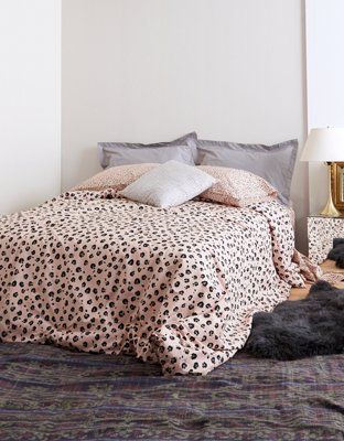 Aeo Apt Diana Leopard Print Full Queen 8 Piece Comforter Set