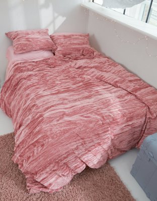 Dormify Velvet Full/Queen Duvet Cover And Sham Set