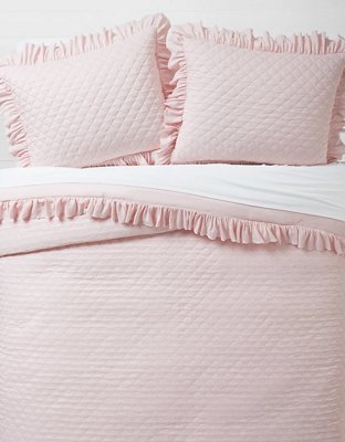 Dormify Ruffled Edge Queen Comforter & Sham Set