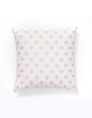Dormify Embroidered Daisy Pillow