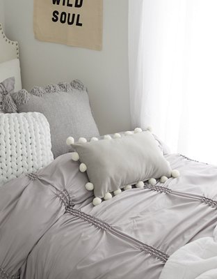 Dormify Pom Pom Border Pillow