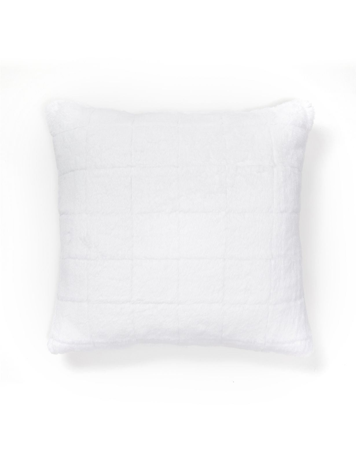 Dormify Quilted Faux Fur Pillow