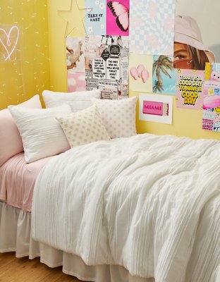 Dormify Eyelash Twin XL Comforter & Sham Set