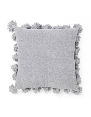 Dormify Chenille Knit Tassel Pillow
