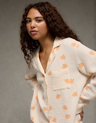 AE Halloween Cotton Gauze PJ Set