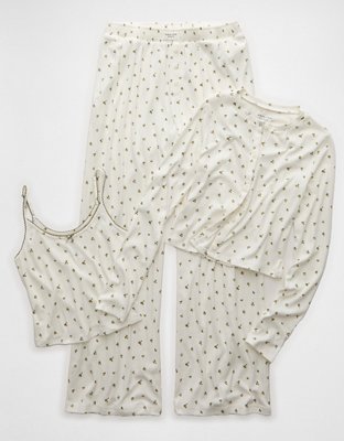 AE Pointelle 3-Piece PJ Set