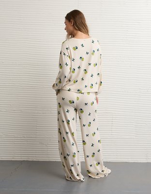 AE Luxe Plush Grinch PJ Pant Set