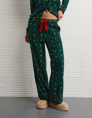 AE Snoopy Flannel PJ Set