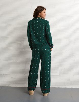 AE Snoopy Flannel PJ Set