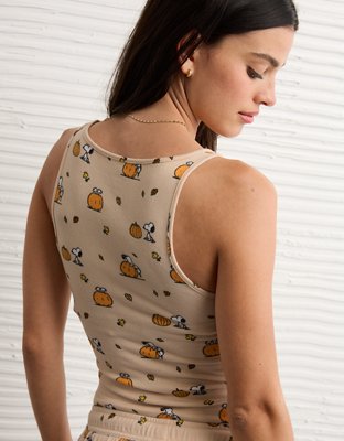 AE Luxe Plush Snoopy Halloween PJ Set