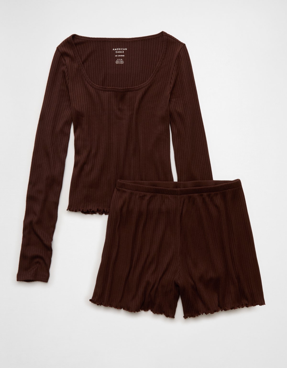 AE Ribbed Plush PJ Set - image 3