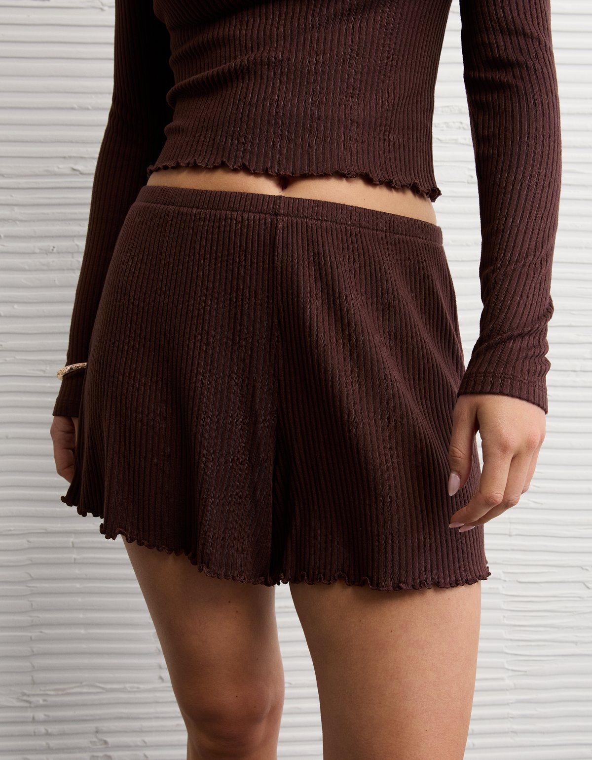 AE Ribbed Plush PJ Set - image 4