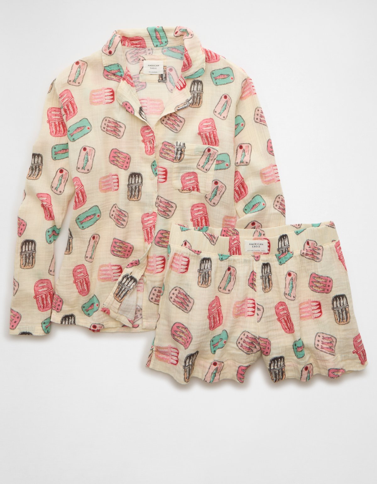 AE Cotton Gauze PJ Set - image 3