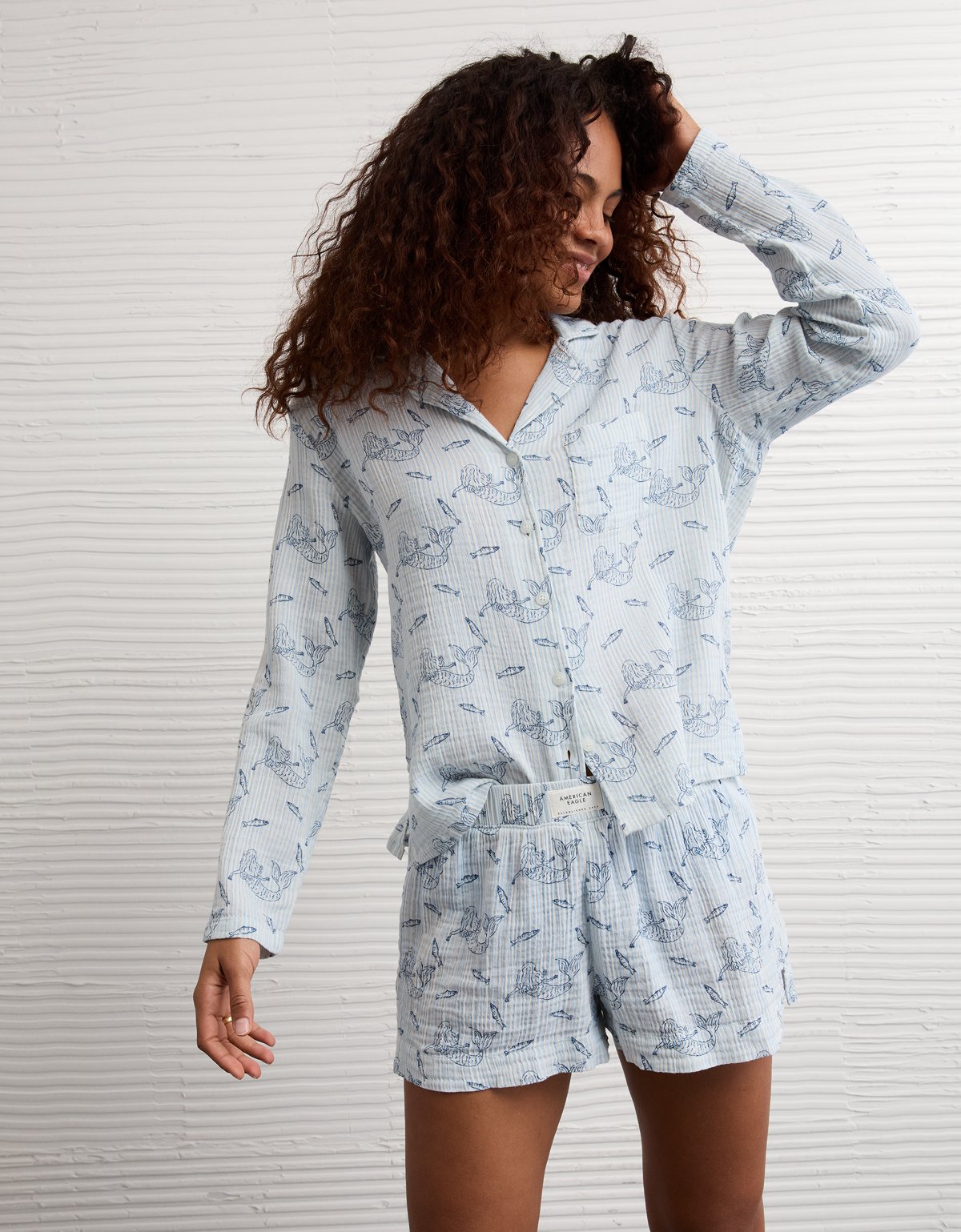 AE Cotton Gauze PJ Set - image 5