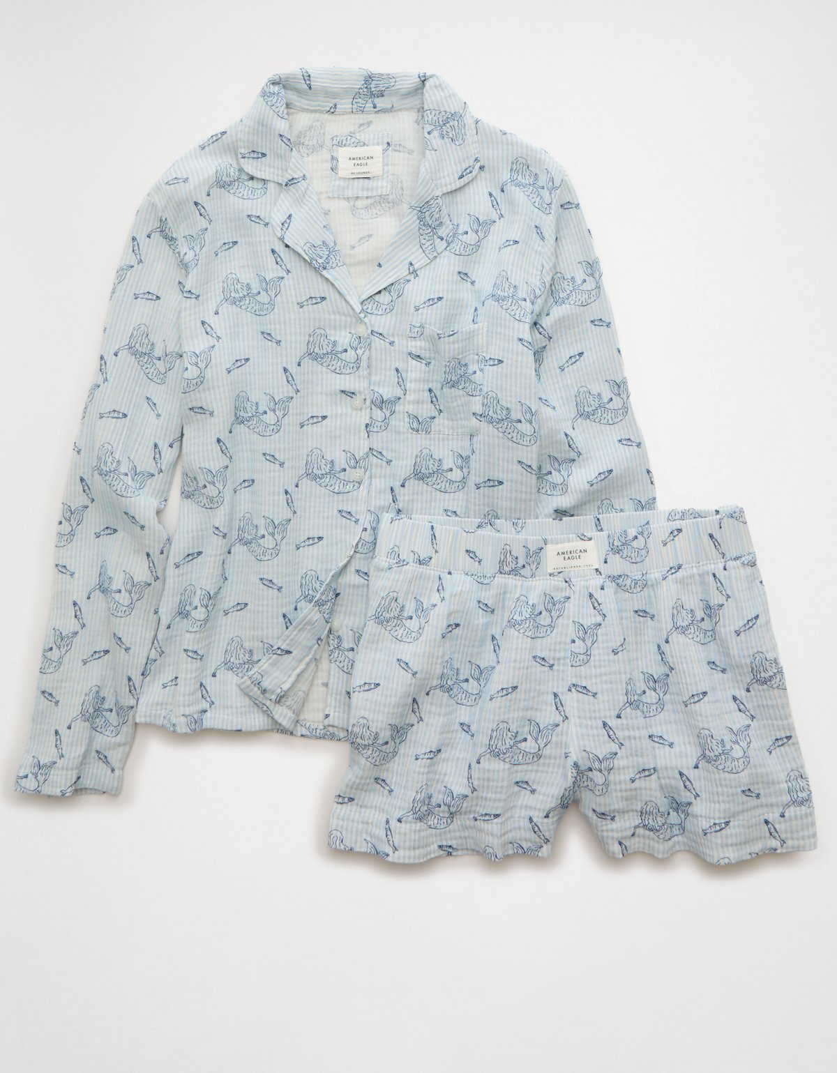 AE Cotton Gauze PJ Set - image 3