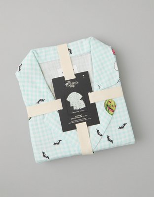 AE Cotton Gauze Short-Sleeve PJ Set